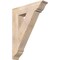Ekena Millwork Traditional Traditional Smooth Bracket, Douglas Fir, 5 1/2"W x 26"D x 34"H BKT06X26X34TRA01SDF - alternate 1